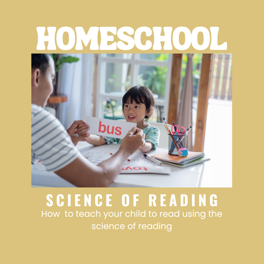 Science of Reading as a Homeschooling Family